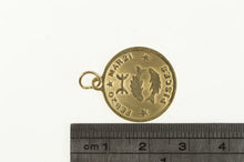 Load image into Gallery viewer, 14K Pisces Astrology Fish Star Sign Zodiac Symbol Charm/Pendant Yellow Gold
