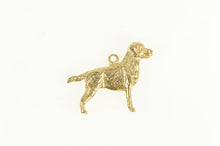 Load image into Gallery viewer, 14K Labrador Retriever 3D Dog Breed Pet Puppy Charm/Pendant Yellow Gold