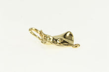 Load image into Gallery viewer, 14K 3D Sting Ray Ocean Animal Fish Marine Life Charm/Pendant Yellow Gold