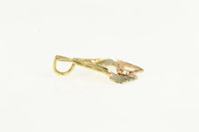 Load image into Gallery viewer, 14K Tri Tone Heart Angel Love Symbol Black Hills Charm/Pendant Yellow Gold