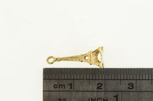 Load image into Gallery viewer, 14K 3D Eiffel Tower Paris France Souvenir Charm/Pendant Yellow Gold