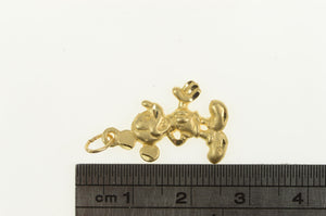 14K Mickey Mouse Disney Cartoon Character Charm/Pendant Yellow Gold