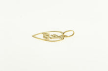 Load image into Gallery viewer, 14K #1 Number One Mom Mothers Day Heart Charm/Pendant Yellow Gold