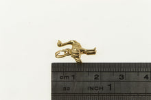 Load image into Gallery viewer, 9K 3D Ostrich Big Bird Animal Zoo Charm/Pendant Yellow Gold