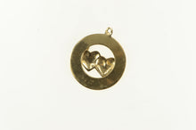Load image into Gallery viewer, 14K 1960&#39;s Be My Valentine Romantic Heart Love Charm/Pendant Yellow Gold