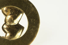 Load image into Gallery viewer, 14K 1960&#39;s Be My Valentine Romantic Heart Love Charm/Pendant Yellow Gold