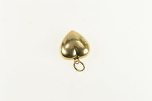 Load image into Gallery viewer, 14K Puffy Vintage Classic Heart Love Symbol Charm/Pendant Yellow Gold