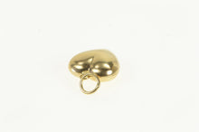 Load image into Gallery viewer, 14K Puffy Vintage Classic Heart Love Symbol Charm/Pendant Yellow Gold