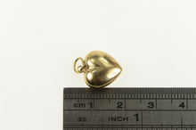 Load image into Gallery viewer, 14K Puffy Vintage Classic Heart Love Symbol Charm/Pendant Yellow Gold