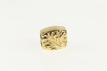 Load image into Gallery viewer, 14K Ruby Ornate Scroll Design Slide Bracelet Charm/Pendant Yellow Gold