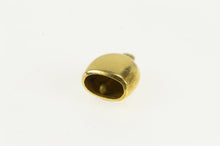 Load image into Gallery viewer, 10K Swiss Red Cross Enamel 3D Bell Articulated Charm/Pendant Yellow Gold