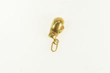 Load image into Gallery viewer, 14K Puffy 3D Boxing Glove Martial Arts MMA Charm/Pendant Yellow Gold