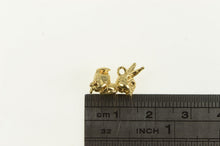 Load image into Gallery viewer, 14K 3D Thumper Bambi Bunny Easter Rabbit Cute Charm/Pendant Yellow Gold