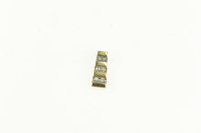 Load image into Gallery viewer, 14K Vintage Diamond Squared Tiered Bar Charm/Pendant Yellow Gold