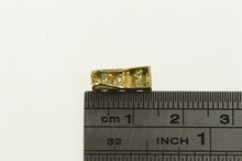 Load image into Gallery viewer, 14K Vintage Diamond Squared Tiered Bar Charm/Pendant Yellow Gold