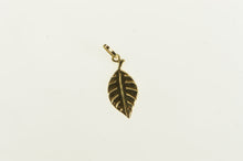 Load image into Gallery viewer, 14K Leaf Nature Motif Botanical Plant Lover Charm/Pendant Yellow Gold