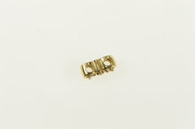 Load image into Gallery viewer, 14K Victorian Inspired Diamond Bow Slide Bracelet Charm/Pendant Yellow Gold