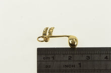 Load image into Gallery viewer, 14K Music 16th Sixteenth Note Musician 3D Vintage Charm/Pendant Yellow Gold