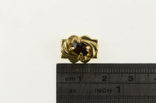 Load image into Gallery viewer, 14K Victorian Inspired Garnet Slide Bracelet Charm/Pendant Yellow Gold