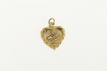 Load image into Gallery viewer, 14K San Francisco California Retro Heart Travel Charm/Pendant Yellow Gold