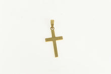 Load image into Gallery viewer, 10K 1940&#39;s Ornate Cross Christian Faith Symbol Charm/Pendant Yellow Gold