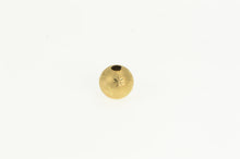 Load image into Gallery viewer, 14K Diamond Cut Flower Ball Bead Sphere Charm/Pendant Yellow Gold