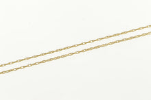 Load image into Gallery viewer, 14K 0.9mm Rolling Cable Link Vintage Chain Necklace 26.75&quot; Yellow Gold