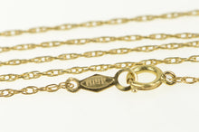 Load image into Gallery viewer, 14K 0.9mm Rolling Cable Link Vintage Chain Necklace 26.75&quot; Yellow Gold