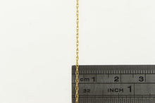 Load image into Gallery viewer, 14K 0.9mm Rolling Cable Link Vintage Chain Necklace 26.75&quot; Yellow Gold