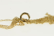 Load image into Gallery viewer, 10K 0.4mm Cable Link Rolling Simple Chain Necklace 18.25&quot; Yellow Gold