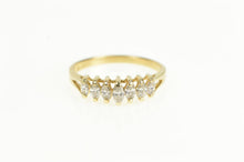 Load image into Gallery viewer, 14K Marquise Diamond Graduated Statement Vintage Ring Yellow Gold