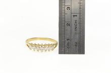 Load image into Gallery viewer, 14K Marquise Diamond Graduated Statement Vintage Ring Yellow Gold
