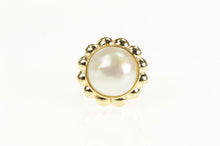 Load image into Gallery viewer, 14K Pearl Vintage Cocktail Classic Statement Ring Yellow Gold