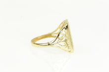 Load image into Gallery viewer, 14K Italpreziosi Arezo 24K Gold Bar Filigree Ring Yellow Gold