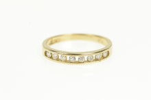 Load image into Gallery viewer, 14K 0.20 Ctw Classic Diamond Vintage Wedding Band Ring Yellow Gold