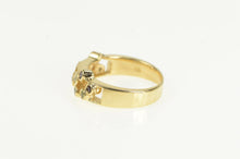 Load image into Gallery viewer, 14K Sapphire Topaz Diamond Rainbow Gemstone Ring Yellow Gold