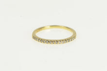 Load image into Gallery viewer, 14K Diamond Classic Vintage Wedding Band Ring Yellow Gold