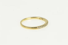 Load image into Gallery viewer, 14K Diamond Classic Vintage Wedding Band Ring Yellow Gold