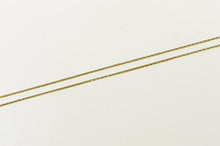 Load image into Gallery viewer, 14K 0.7mm Wheat Link Fancy Palma Chain Necklace 18&quot; Yellow Gold