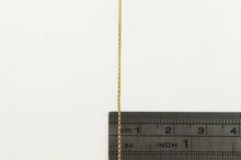 Load image into Gallery viewer, 14K 0.7mm Wheat Link Fancy Palma Chain Necklace 18&quot; Yellow Gold