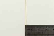 Load image into Gallery viewer, 14K 0.6mm Serpentine Wavy Flat Link Fancy Chain Necklace 15&quot; Yellow Gold