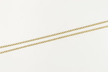 Load image into Gallery viewer, 14K 1.2mm Cable Chain Classic Vintage Link Necklace 18&quot; Yellow Gold