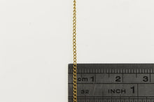 Load image into Gallery viewer, 14K 1.2mm Cable Chain Classic Vintage Link Necklace 18&quot; Yellow Gold