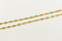 Load image into Gallery viewer, 14K 2.7mm Fancy Pressed Anchor Link Chain Necklace 18&quot; Yellow Gold