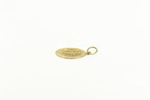 Load image into Gallery viewer, 14K Saint Christopher Protection Symbol Charm/Pendant Yellow Gold