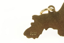 Load image into Gallery viewer, 14K Black Enamel Havanese Dog Breed Puppy Charm/Pendant Yellow Gold