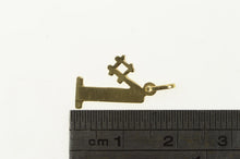 Load image into Gallery viewer, 14K #1 Number One The Best Cut Out Novelty Charm/Pendant Yellow Gold