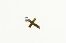Load image into Gallery viewer, 14K Diamond Cross Christian Faith Symbol Charm/Pendant Yellow Gold
