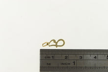 Load image into Gallery viewer, 14K J Cursive Initial Monogram Name Letter Charm/Pendant Yellow Gold