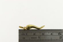Load image into Gallery viewer, 18K Italian Horn Traditional Protection Symbol Charm/Pendant Yellow Gold